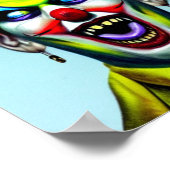 Clown Creepy Crazy Poster (Ecke)