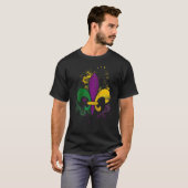 Clown Crown Mardi Gras T-Shirt (Vorne ganz)