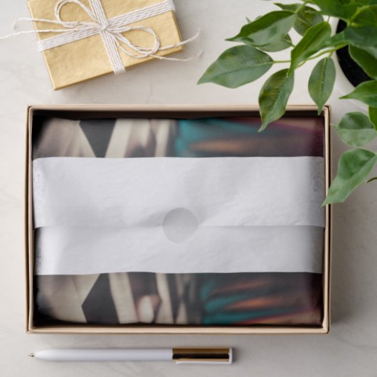 Clown Cupcake Decoupage Seidenpapier (Geschenk)