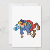 Clown Einladung (Vorderseite)