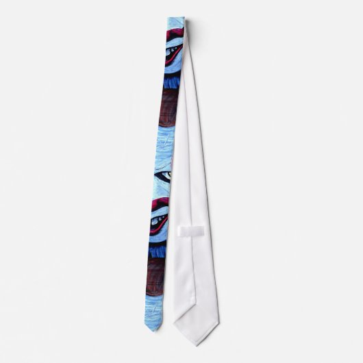 Clown: Evil Necktie Krawatte (Rückseite)