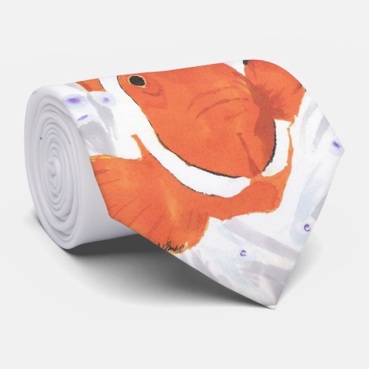 Clown-Fisch-Krawatte Krawatte (Gerollt)