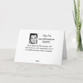 Clown-Fische durch Joel Anderson Karte (Rückseite)