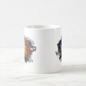 Clown-Fische in der Anemone Kaffeetasse (Mittel)