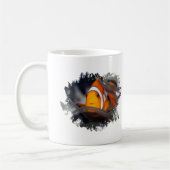 Clown-Fische in der Anemone Kaffeetasse (Links)