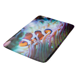 Clown-Fische, Ozean, Bad, Kabine, Badematte