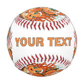 Clown fish Cartoon cute Family Underwater Baseball (Vorderseite)