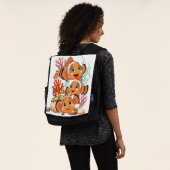 Clown fish Cartoon cute Family Underwater Rucksack (Ausgewaschen)