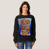 Clown fish Cartoon cute Family Underwater Sweatshirt (Vorne ganz)