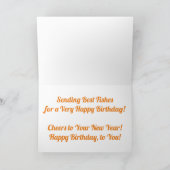 "Clown Fish" Geburtstagskarte Karte (Innenseite)