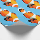 Clown Fish Kids Pattern Geschenkpapier (Ecke)
