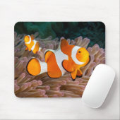 Clown Fish Mouse Pad Mousepad (Mit Mouse)