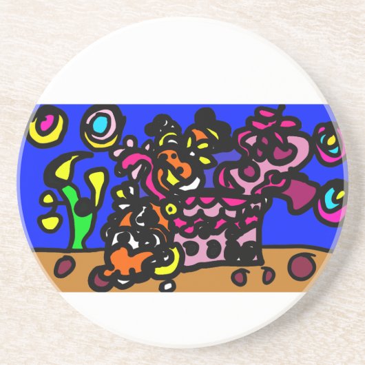 Clown fishes love getränkeuntersetzer (Vorne)