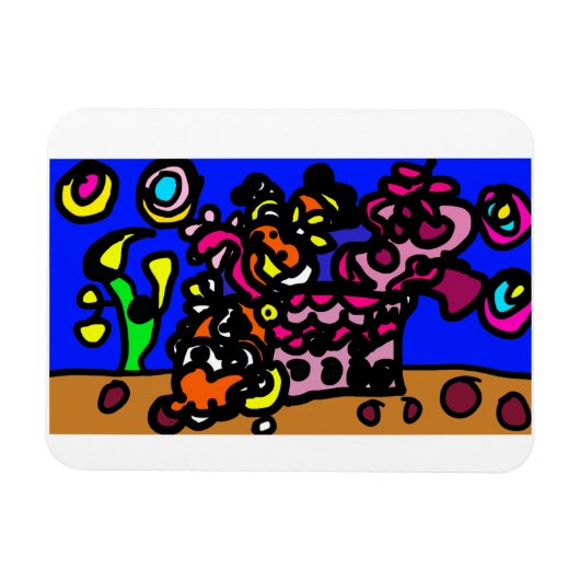 Clown fishes love  magnet (Horizontal)