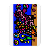 Clown fishes love  magnet (Vertikal)