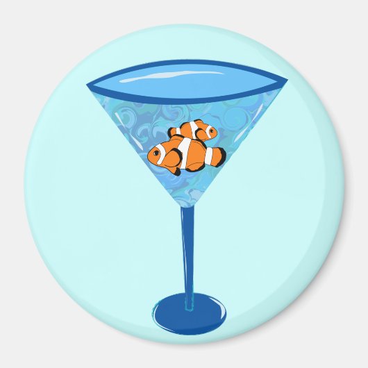 Clown Fishtini Magnet (Vorne)