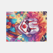 Clown Fleece Blanket, 30"x40" (Vorderseite (Horizontal))