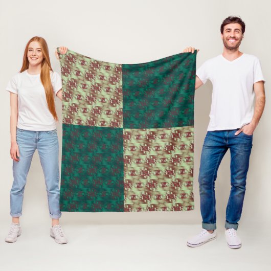 Clown Fleecedecke (Beispiel)