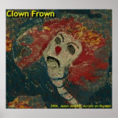 Clown Frown Poster (Vorne)