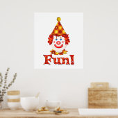 Clown Fun Poster (Küche)