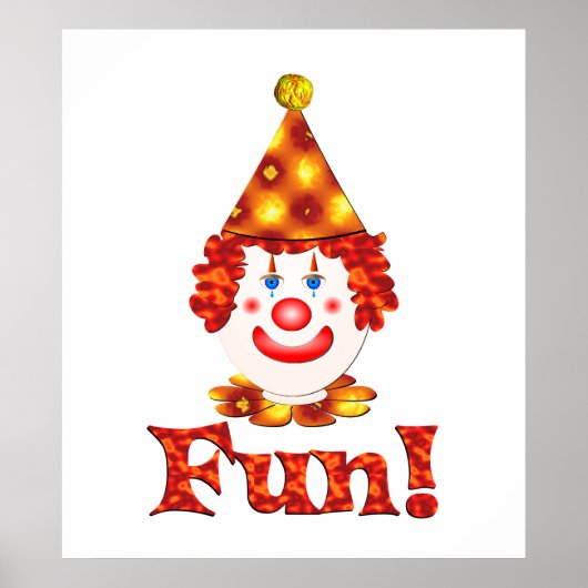Clown Fun Poster (Vorne)