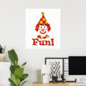 Clown Fun Poster (Heimbüro)