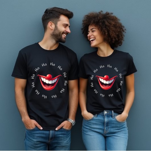 Clown Funny Ha T-Shirt