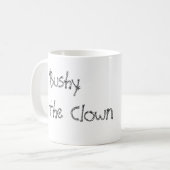 Clown g-Busch 2, Bushythe Clown Kaffeetasse (Vorderseite Links)