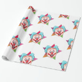 Clown Geschenkpapier (Ungerollt)