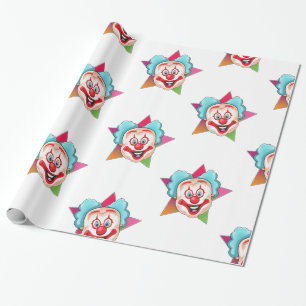 Clown Geschenkpapier