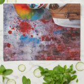 Clown Geschirrtuch (Gefaltet)