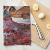 Clown Geschirrtuch (Viertel Falte)