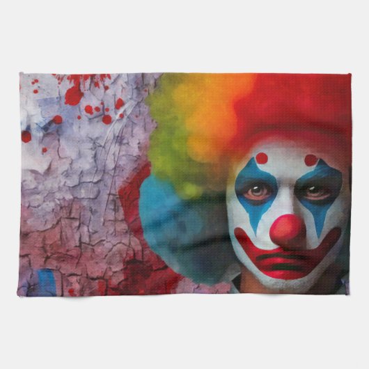 Clown Geschirrtuch (Horizontal)