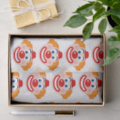 Clown-Gesicht Geschenkpapier Seidenpapier (Geschenk)