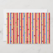 Clown-Gesichtserkennung Einladung (Rückseite)