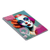 Clown Girl | Notebook-Journal Notizblock (Rechte Seite)