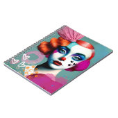 Clown Girl | Notebook-Journal Notizblock (Linke Seite)