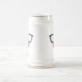 Clown-Gläser und Nase Bierglas (Mittel)