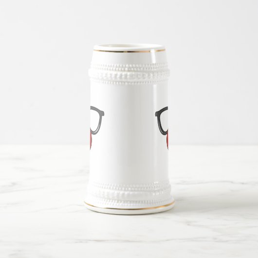 Clown-Gläser und Nase Bierglas (Mittel)