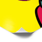 Clown Glossy Poster (Ecke)