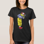 Clown Halloween-Blume T-Shirt (Vorderseite)