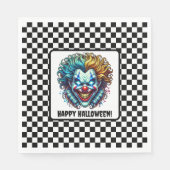 Clown Halloween Paper Napkin Serviette (Vorderseite)