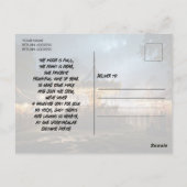 Clown-Halloween-Party Einladung Postkarte (Rückseite)