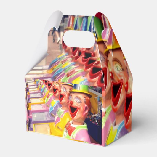 Clown Happy Faces Geschenkschachtel (Rückseite)