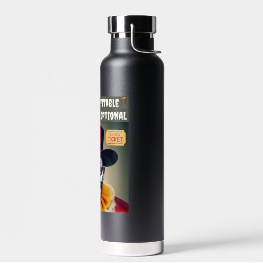 Clown Happy Trinkflasche (Links)