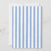 Clown Holding Sign Geburtstagsparty Einladung (Rückseite)