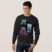 Clown Horror Halloween 7 Sweatshirt (Vorne ganz)