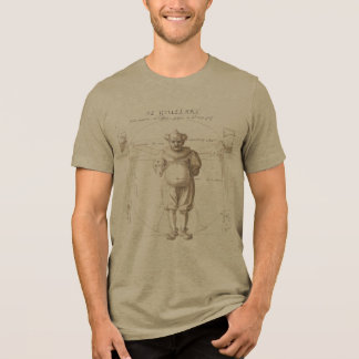 Clown im Leonardo-Stil Tri-Blend Shirt