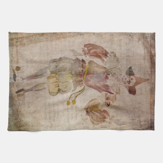 Clown im Spiegel Handtuch (Horizontal)