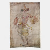 Clown im Spiegel Handtuch (Vertikal)